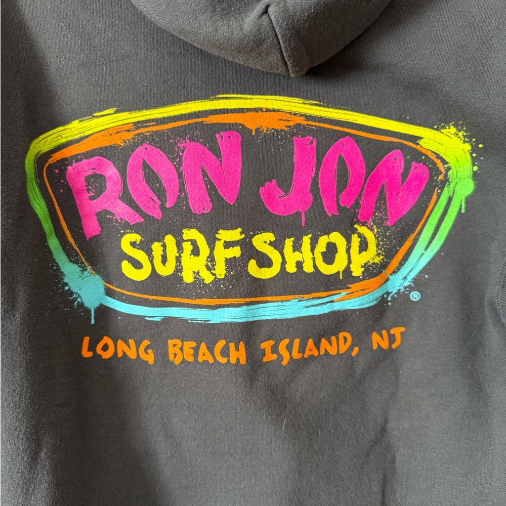 Dark Gray Ron Jon Surf Shop Graphic Hoodie - Picture 3 of 3